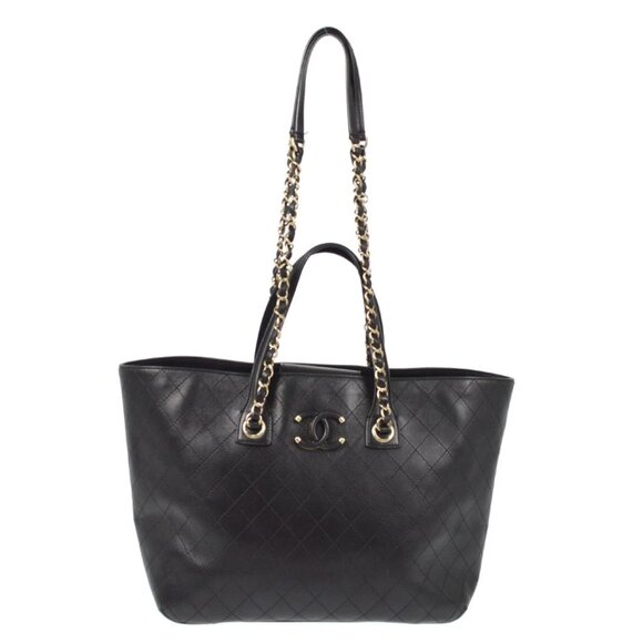 Chanel Black Lambskin Tote Bag XX40257 - Picture 1 of 10